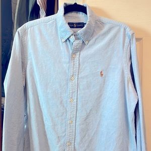 Classy Ralph Lauren Shirt (Blue with Logo)